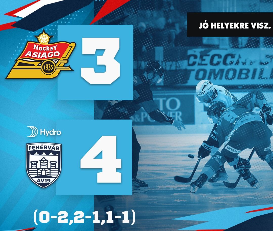 Az utolsó percben szerezte meg a három pontot a Volán Asiagoban