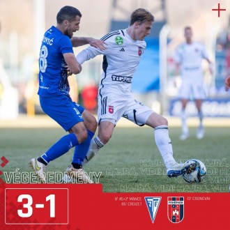 Vereség a tavaszi rajton - megszakadt a Vidi győzelmi sorozata