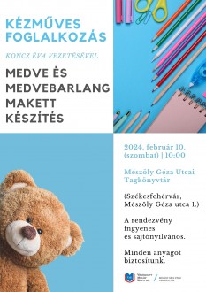 Szombati kézművesség a fehérvári könyvtárakban