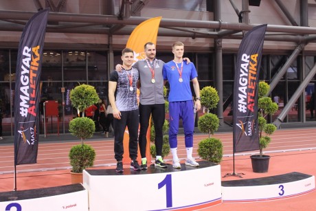 Szabó Dániel ezüstérmes a fedett pályás atlétikai bajnokságon!