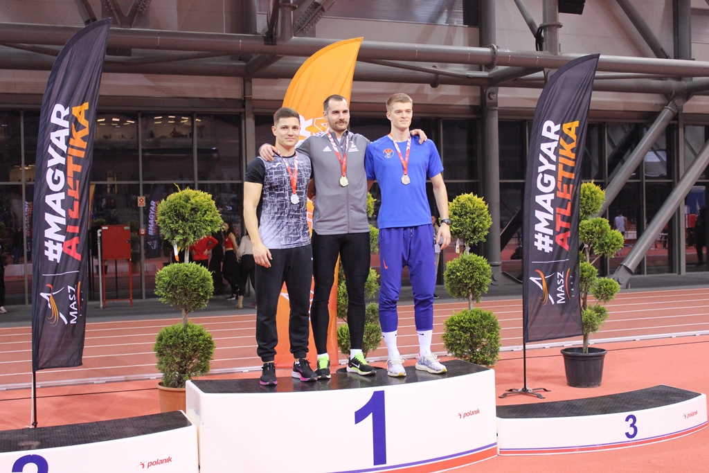 Szabó Dániel ezüstérmes a fedett pályás atlétikai bajnokságon!