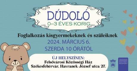 Március 6-án lesz ismét Dúdoló a Felsővárosi Alkotóházban