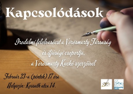 Kapcsolódások – vörösmartys generációk felolvasóestje