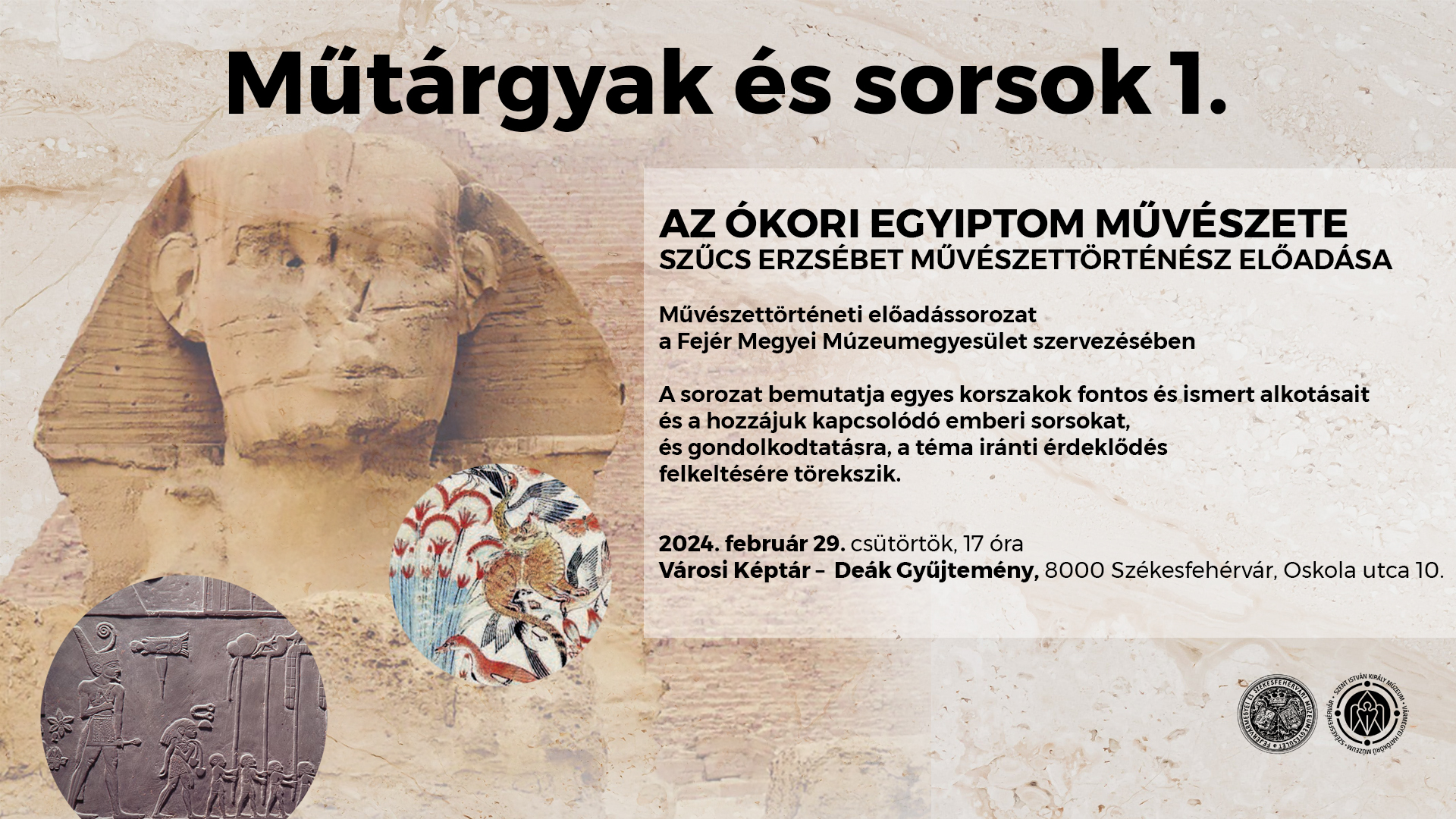 Új előadássorozat a Városi Képtár – Deák Gyűjteményben