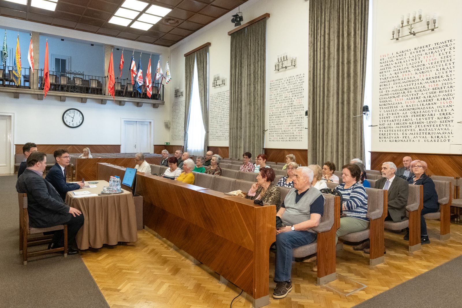 A Városházán ülésezett a Városi Idősügyi Tanács