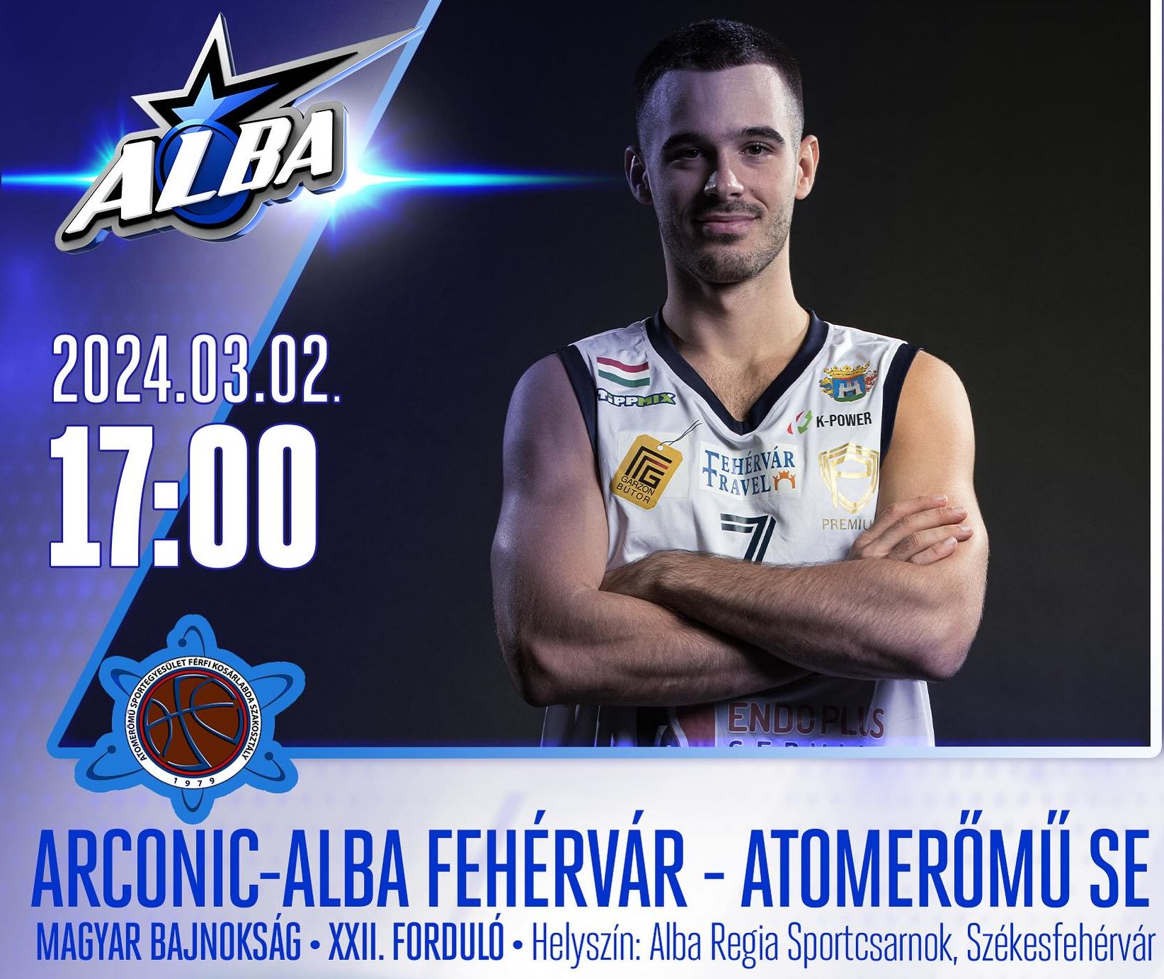 Szombaton a Paks érkezik az Alba Regia Sportcsarnokba