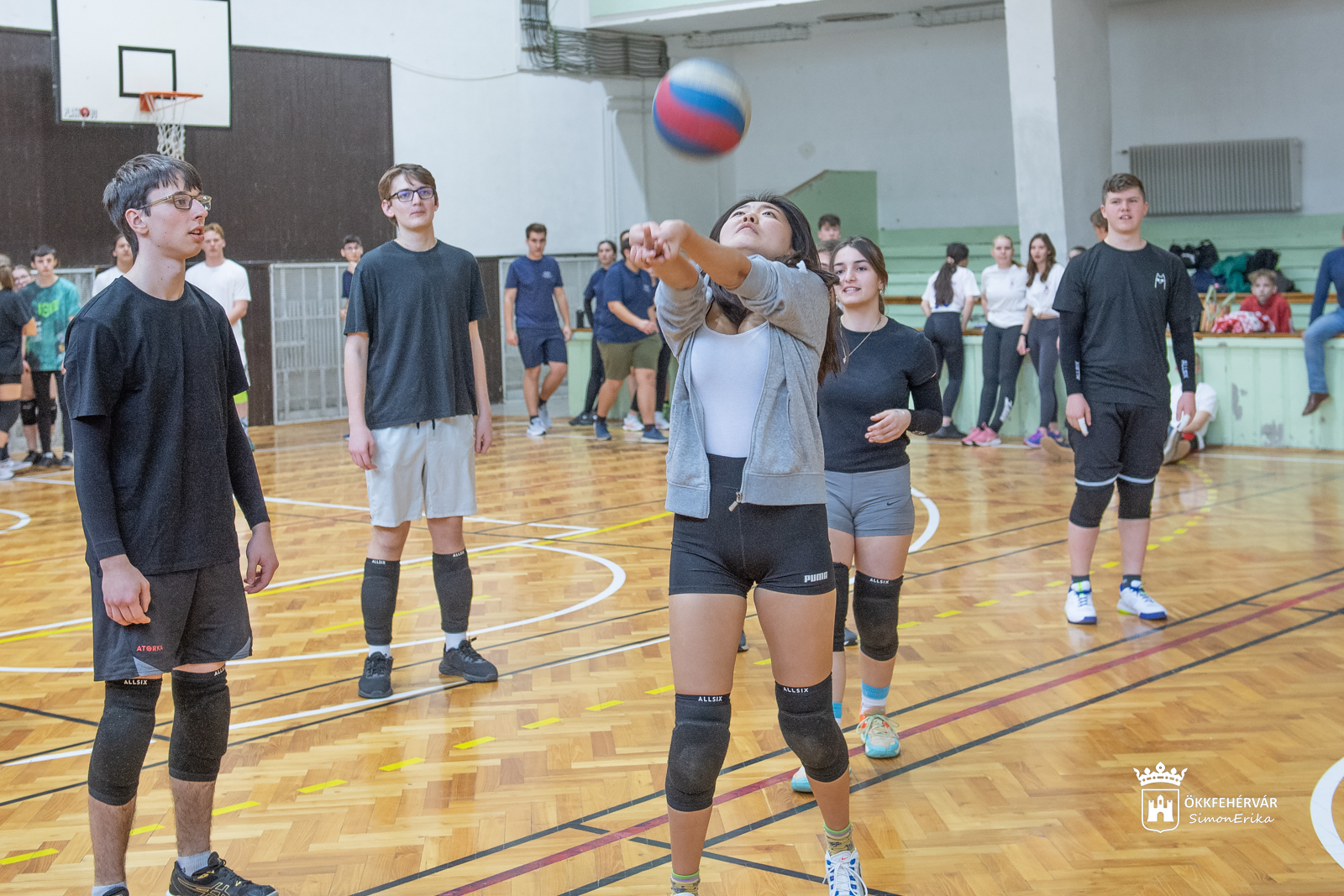 24 órán keresztül pattog a labda a Jákyban – megkezdődött a Diáktanács röplabdakupája