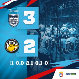 Megvan az első győzelem a negyeddöntőben a Hydro Fehérvár AV19-nek