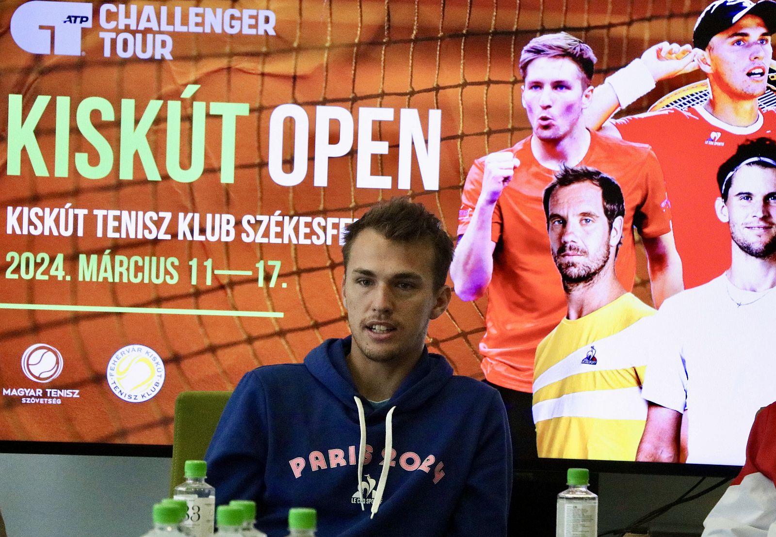 Székesfehérvári tenisztorna - Thiem és Gasquet mellett öt magyar a főtáblán