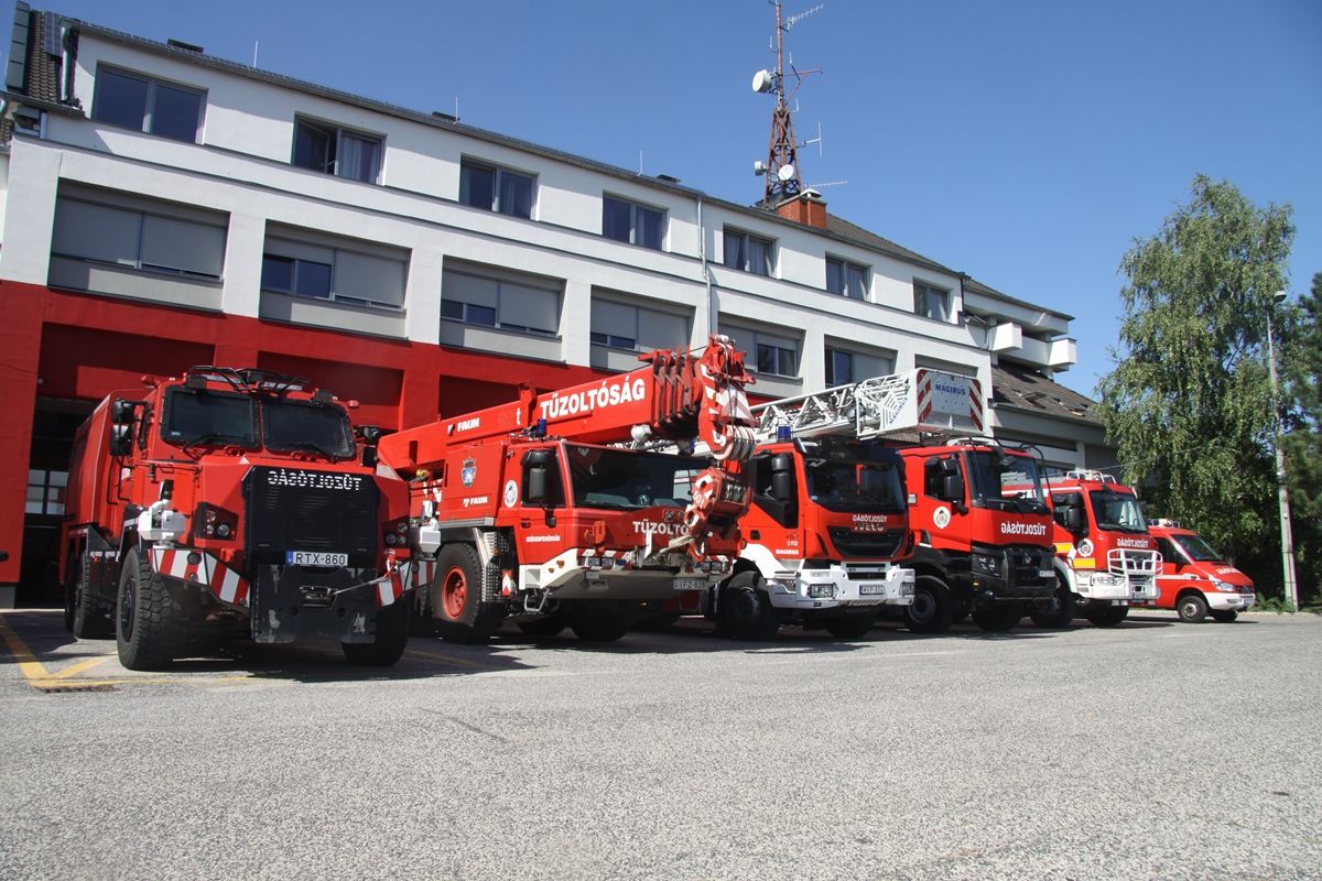 A székesfehérvári a 2023-as Év hivatásos tűzoltó-parancsnoksága