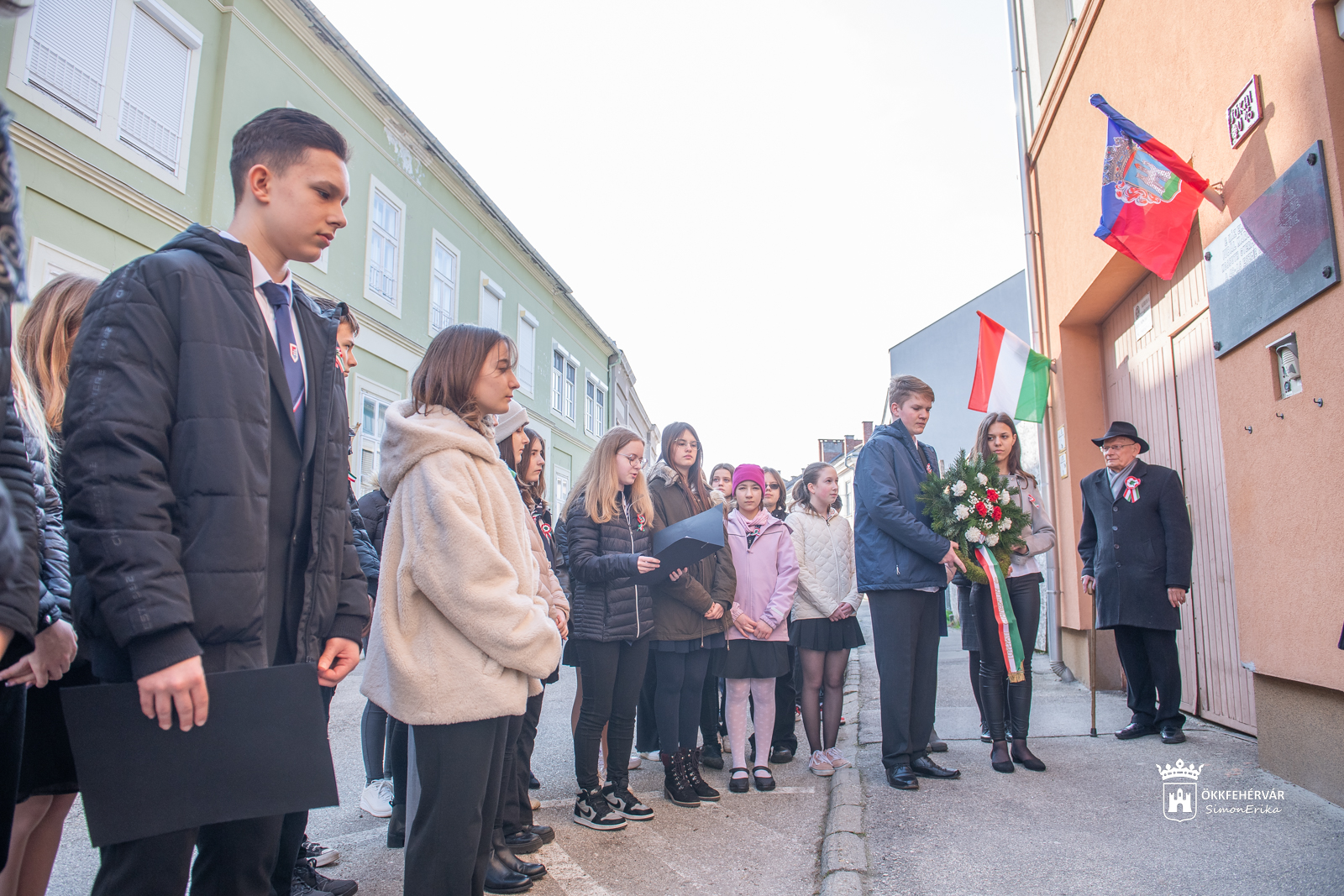 Koszorúzásokkal emlékeztek városszerte a 48-as forradalomra