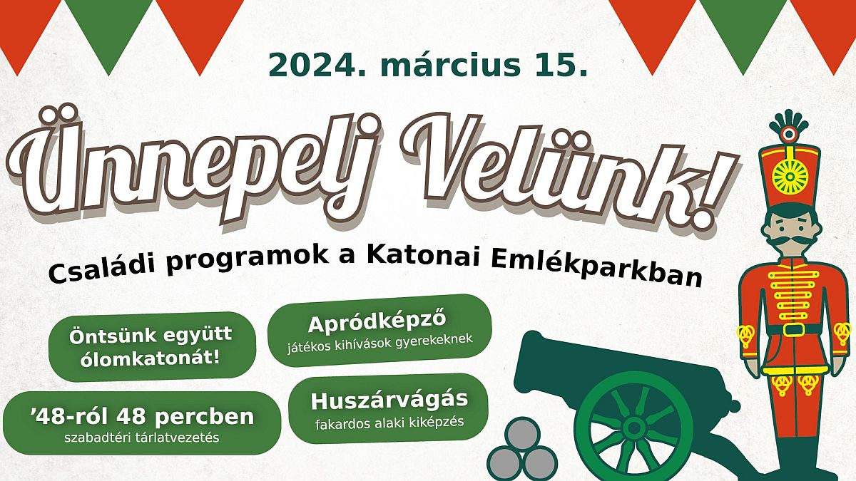 Családi programok a nemzeti ünnepen a pákozdi Katonai Emlékparkban