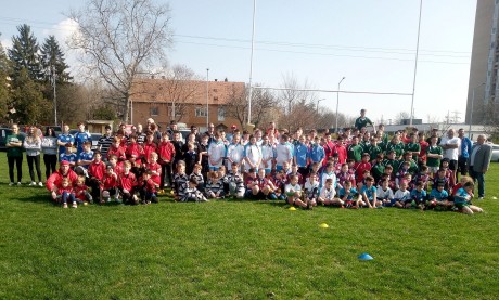 Március 15. Utánpótlás Rugby Torna - Meccsekkel ünnepeltek a fehérvári rögbisek