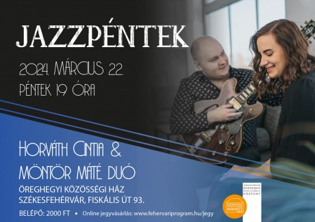 Jazzpénteket tartanak az Öreghegyi Közösségi Házban