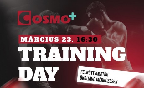 V. Training Day – Újra jótékonysági ökölvívó gála a CosmoSportban