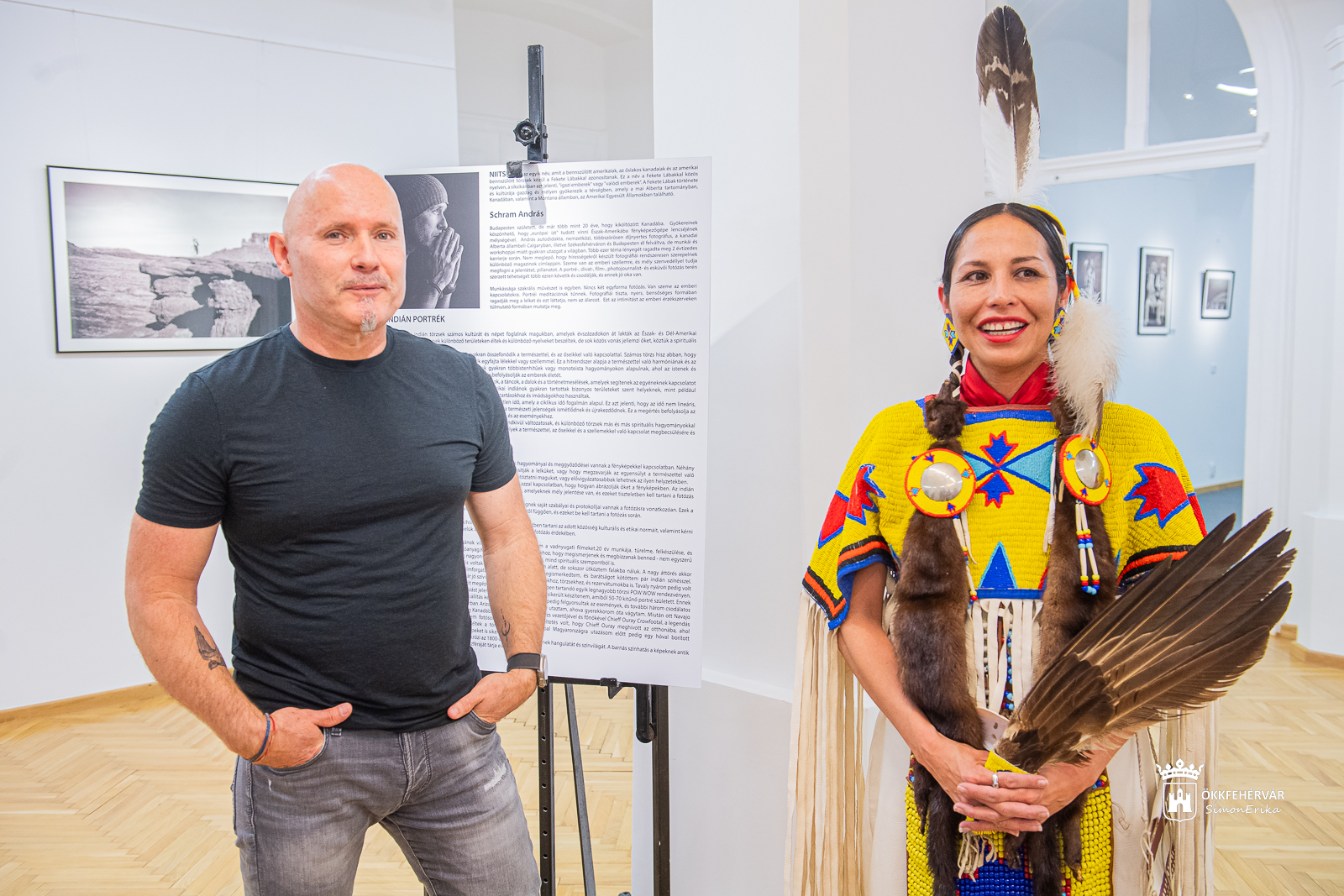 Egy életre kelt kép – Különleges találkozóval zárul az indián portrék kiállítás szerdán