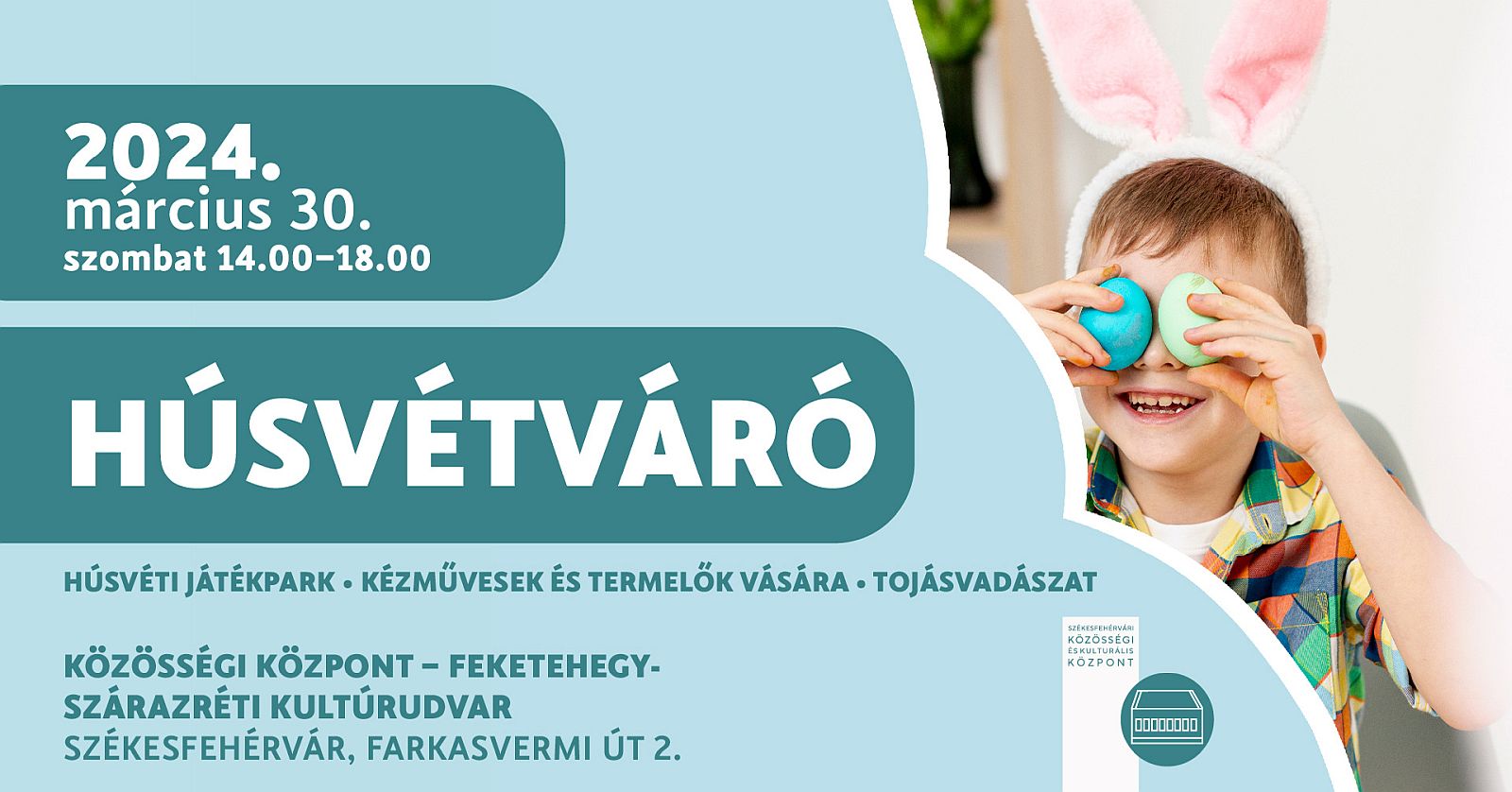 Húsvétváró délután lesz szombaton a Feketehegy-Szárazréti Kultúrudvarban