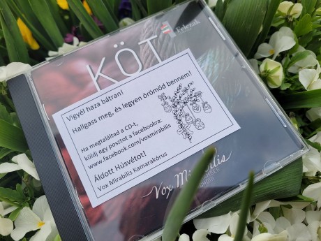 Idén is húsvéti CD-kereső meglepetéssel készül a Vox Mirabilis Kamarakórus