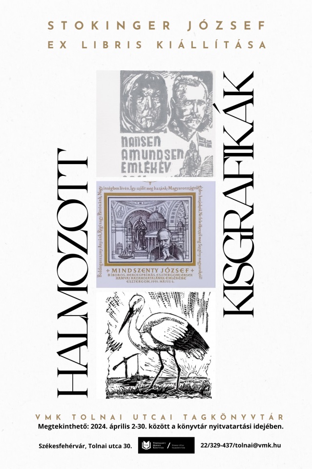 Halmozott kisgrafikák – új kiállítás nyílik a Tolnai utcai Tagkönyvtárban