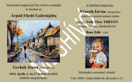 Ecsettel a kézben – csütörtökön délután nyílik a kiállítás az Árpád Fürdőben