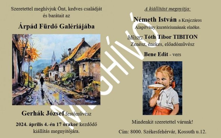 Ecsettel a kézben – csütörtökön délután nyílik a kiállítás az Árpád Fürdőben