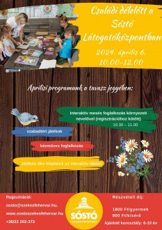Családi délelőttel, stadiontúrával és tavaszi ökotúrával folytatódnak a Sóstó programjai áprilisban