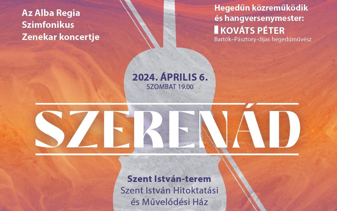 Szerenád – szombaton folytatódik a szimfonikusok Somorjai-sorozata
