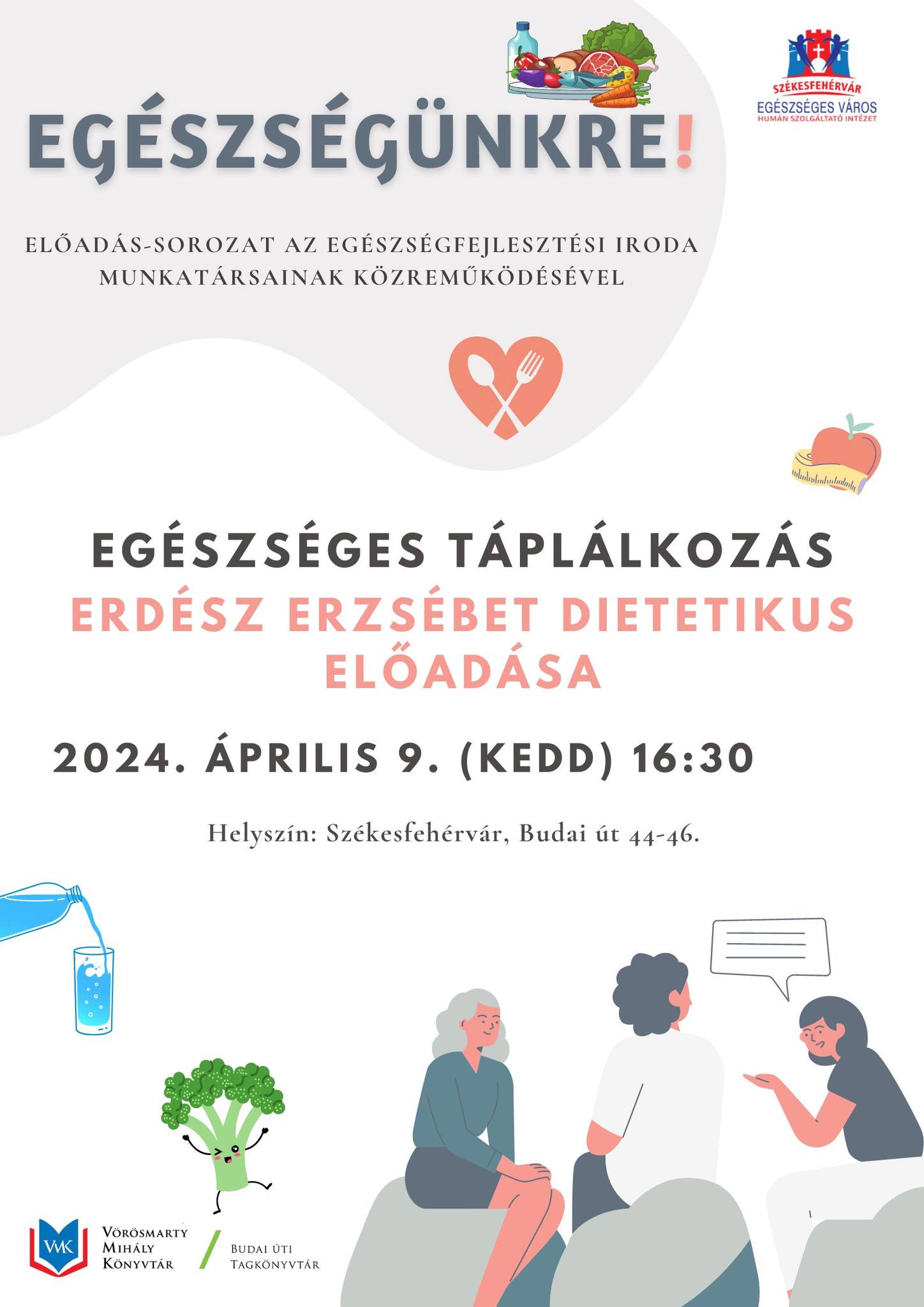 A táplálkozás lesz a téma az Egészségünkre! sorozat következő programján