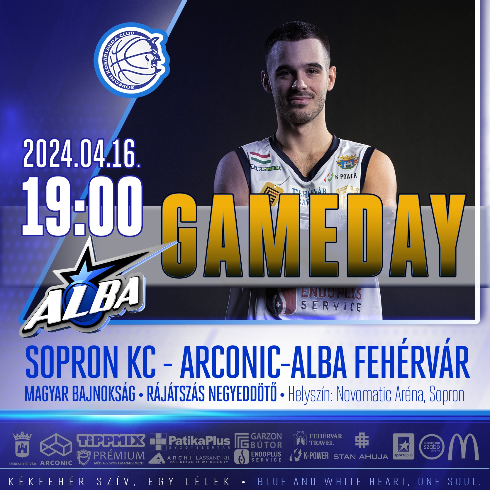 Nehezebb lesz a második meccs  - Sopronba látogat az Alba kedden este