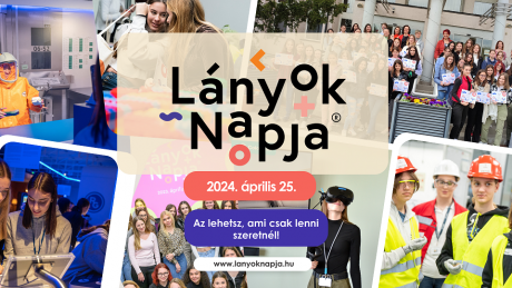 Lányok Napja április 25-én az Óbudai Egyetemen – különleges programok középiskolásoknak