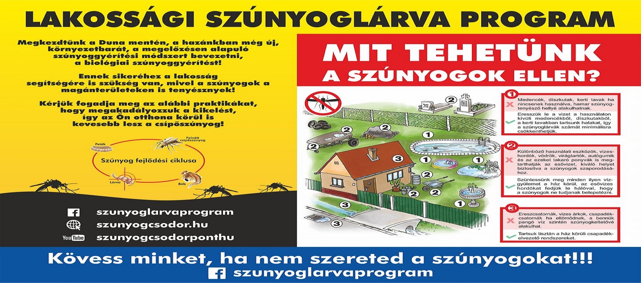 Lakossági szúnyoglárva program - megkezdődött a biológiai gyérítés