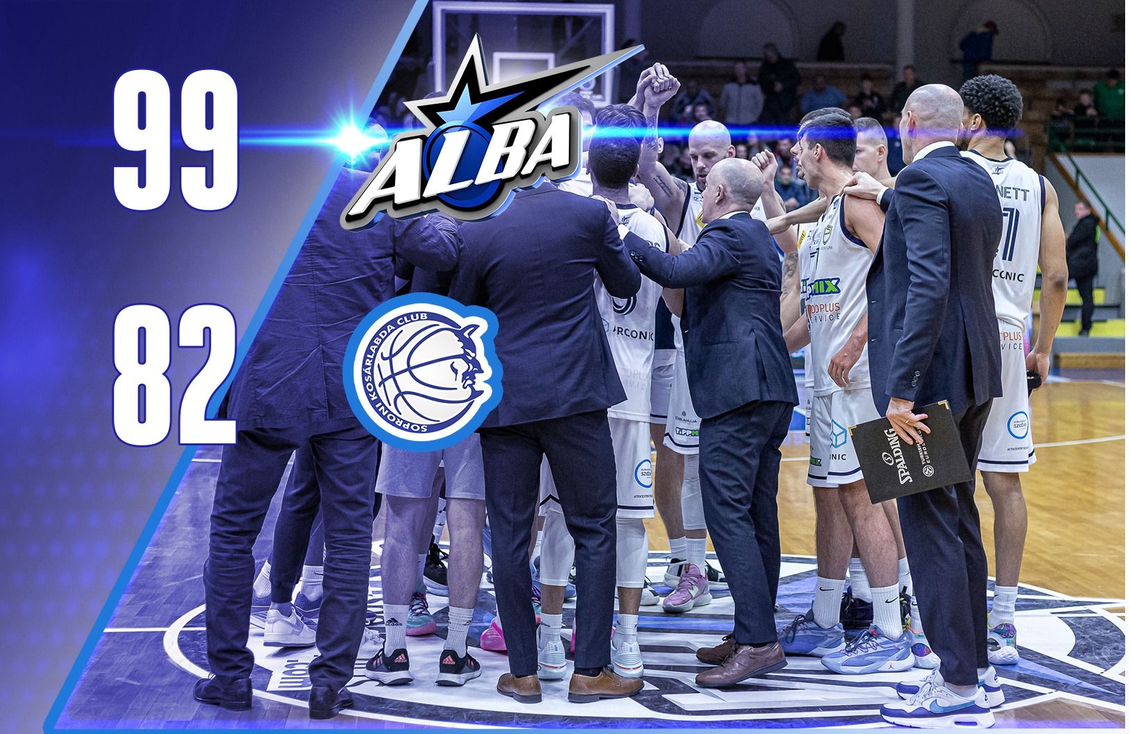 Elődöntős az Alba - magabiztos győzelem a Sopron ellen