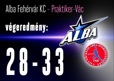 Hazai pályán kapott ki a Váctól az Alba Fehérvár KC