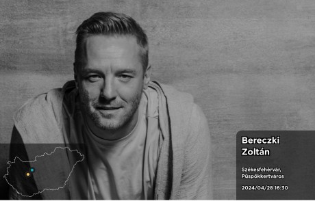 Bereczki Zoltán koncert a Püspökkertvárosi forgatagban április 28-án