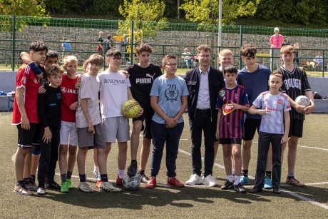 Családi sportpiknik az Öreghegy lábánál a Túrózsáki úti szabadidőparkban