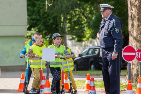 Szerdán rendezik a Közlekedési Kultúra Napját a a Németh László Általános Iskola előtti téren