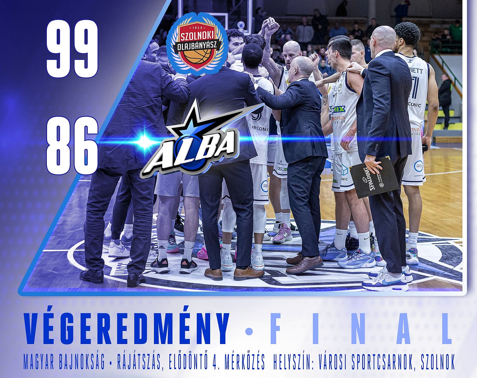 A bronzéremért játszhat az Alba - nem sikerült a döntőbe jutás