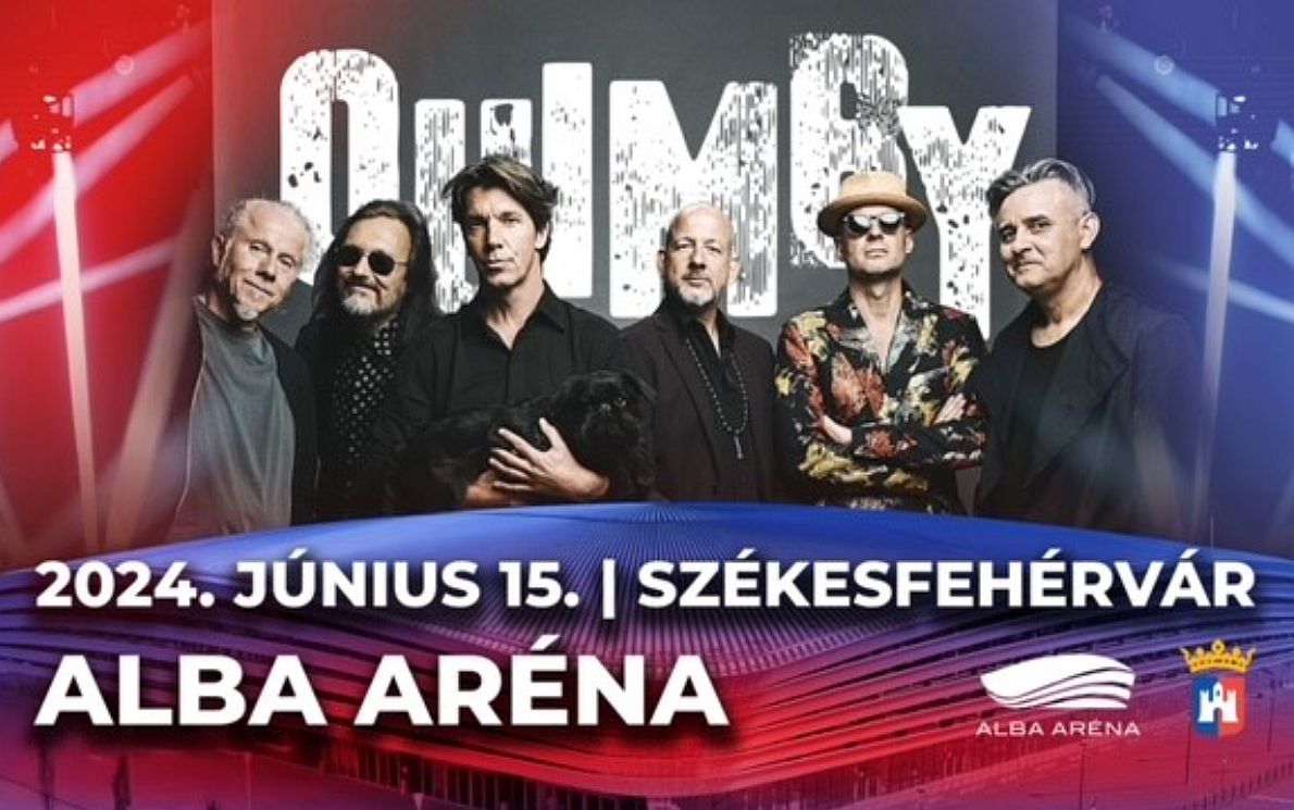 Június 15-én szombaton Quimby-koncert lesz Székesfehérváron az Alba Arénában