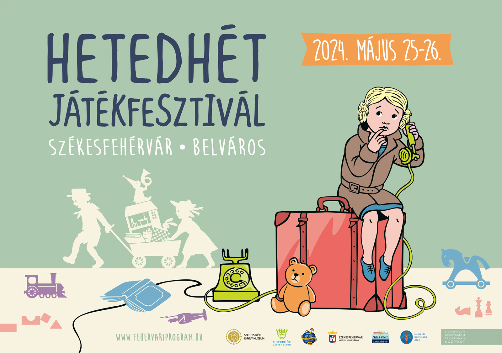 Hetedhét Játékfesztivál – szombaton és vasárnap a gyerekeké lesz a Belváros