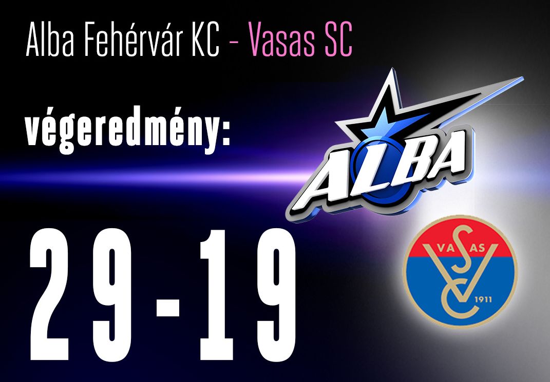 Vasas-veréssel búcsúzott a szezontól az Alba Fehérvár KC