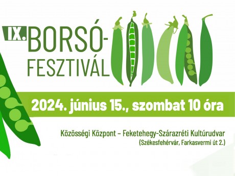 A IX. Borsófesztivált rendezik meg szombaton Feketehegy-Szárazréten
