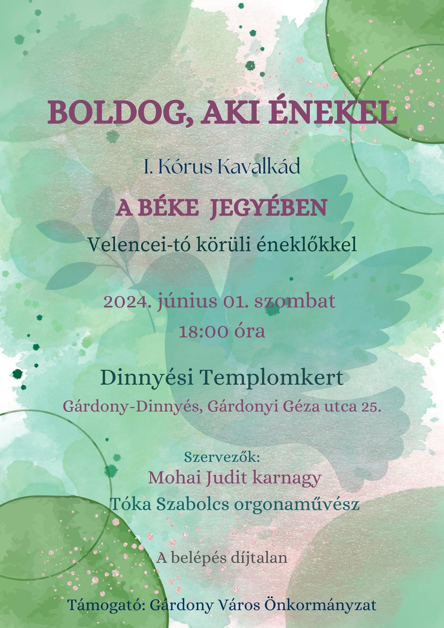 Boldog, aki énekel – Kóruskavalkáddal indul a június
