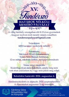 Meseírásra fel! – Idén is meghirdették a Tündérszó pályázatot