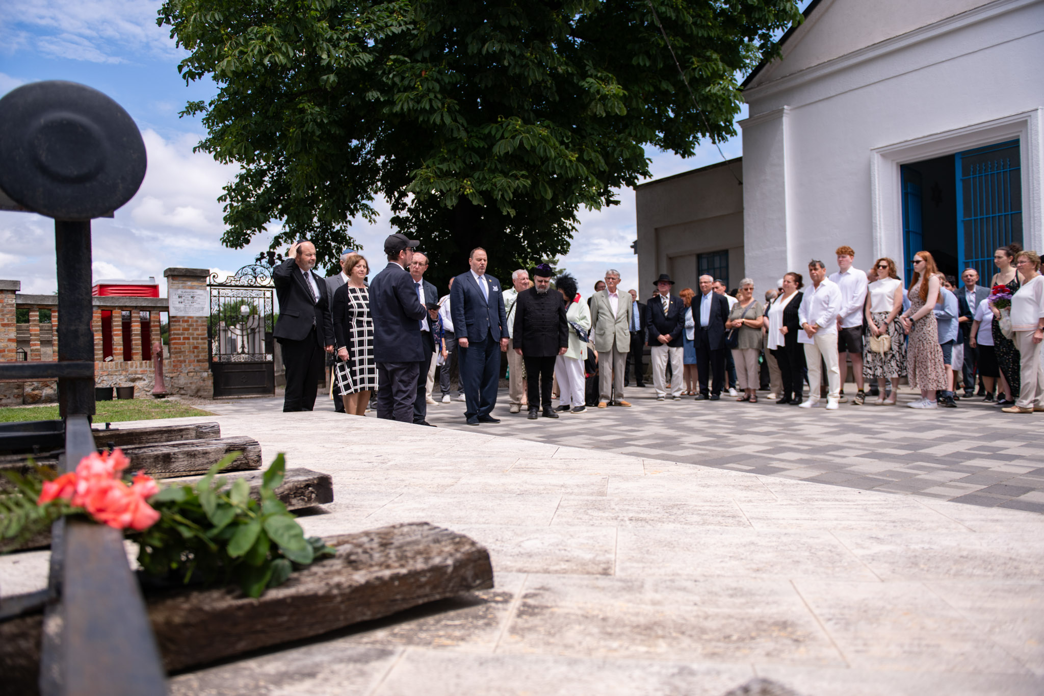 A Mártírok csarnokában emlékeztek a 80 évvel ezelőtt deportált fehérvári zsidókra