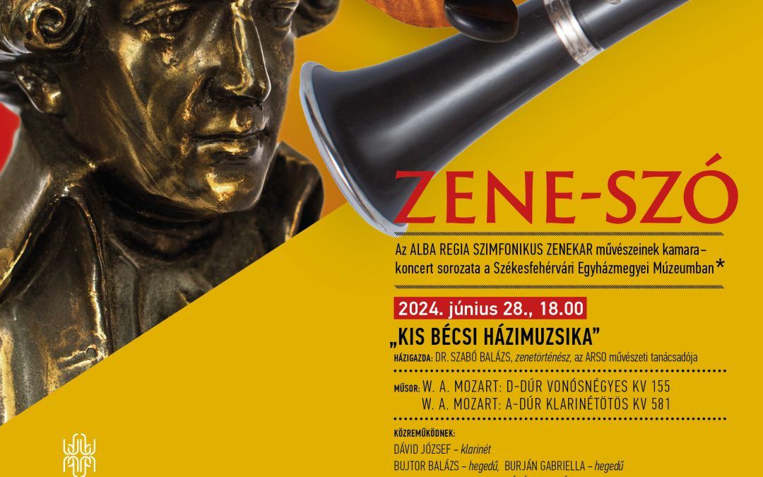 Zene-Szó idén is – pénteken kezdődik a háromrészes kamarakoncert-sorozat