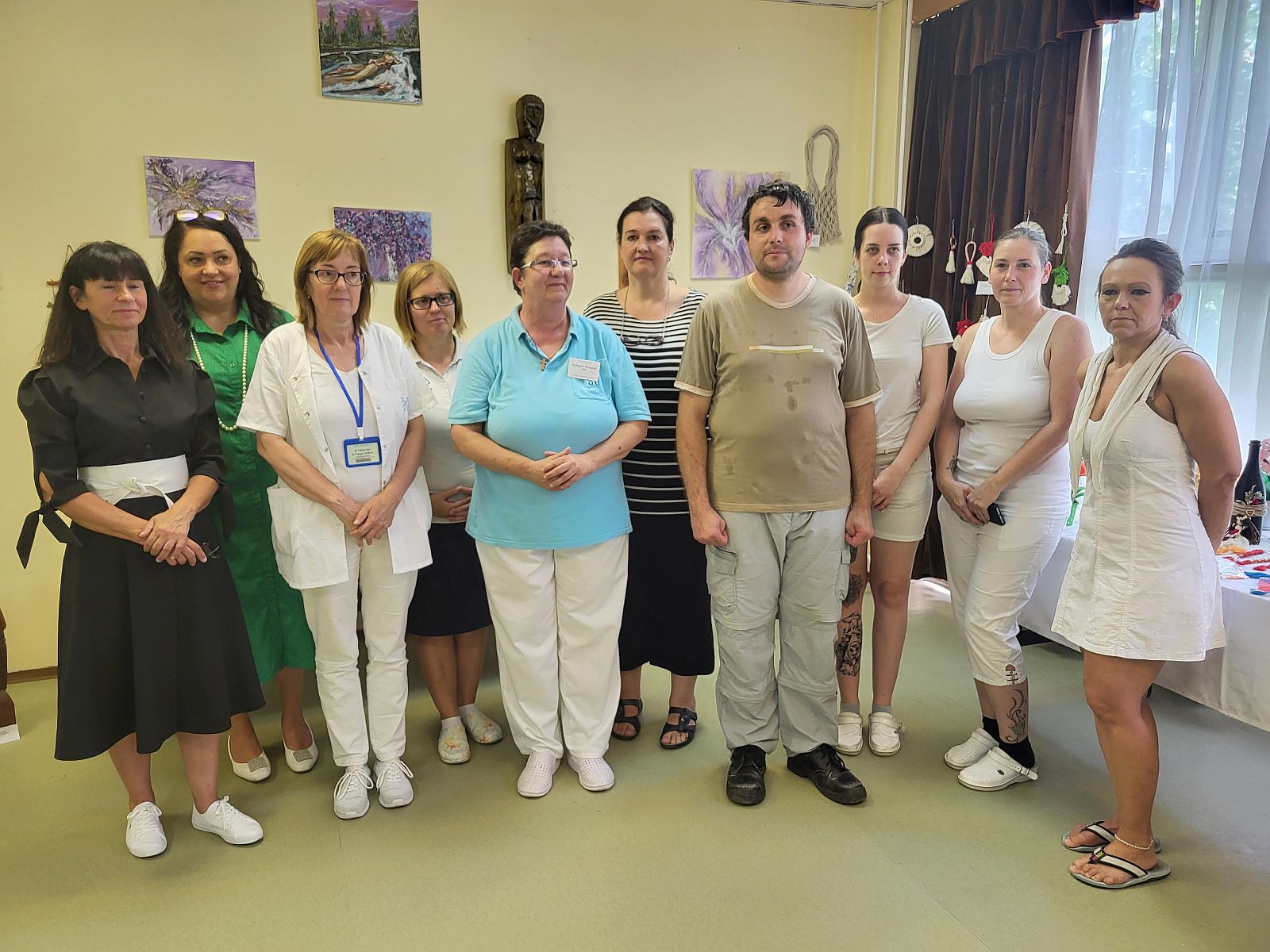 Semmelweis-napi kiállítás nyílt a kórházban a dolgozók munkájából