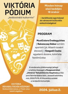Nyáron is folytatódik a Viktória Pódium Székesfehérváron