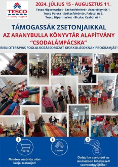 Az Aranybulla Könyvtár új programját támogathatják a vásárlók