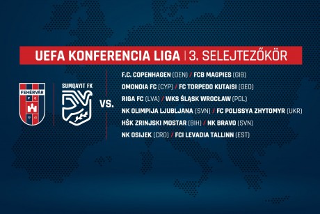 Szűkült a Vidi lehetséges ellenfeleinek listája a 3. selejtezőkörre