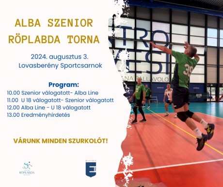Ismét röplabda legendák lépnek pályára az Alba Senior Gálán